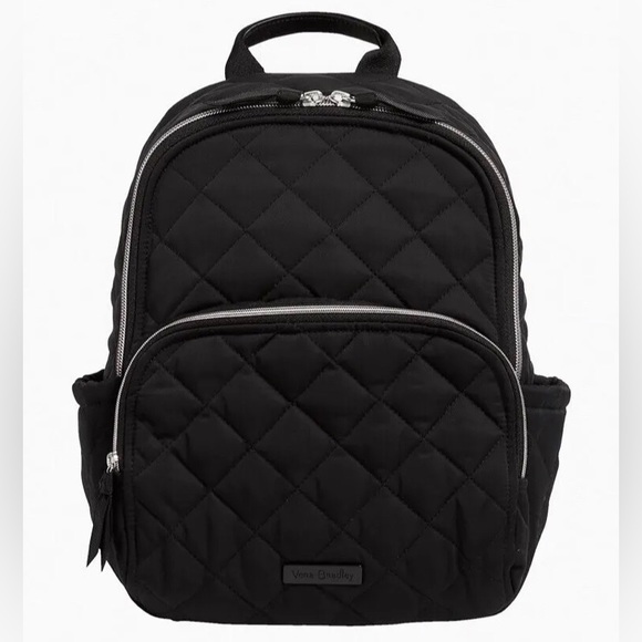 Vera Bradley Handbags - Vera Bradley Small Backpack in Black Performance Twill
